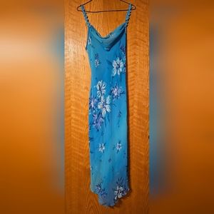 Beautiful blue floral dress